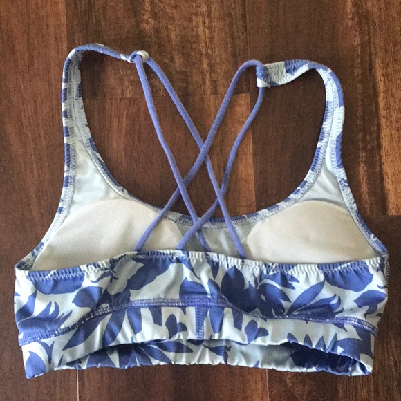 Aerie Sports Bra size Small Tropical Pattern - Picture 3 of 3